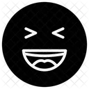 Emoticon Cara De Riso Expressao Icon