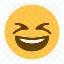 Emoji de rosto sorridente e semicerrado Emoji Ícone