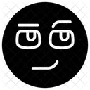 Emoticon Rosto Sorridente Expressao Icon