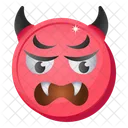 Emoji do diabo  Ícone
