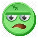 Emoji doente  Ícone