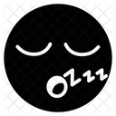 Emoji Dormindo Expressao De Dormir Emotag Icon