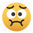 Emoji-enfermo-preocupado  Icono