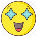 Emoji Estrelado Expressao Estrelada Emotag Ícone