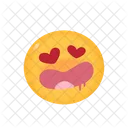Emoji feel crazy love  Icon