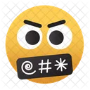 Emoji-Fluchen-Wütend  Symbol