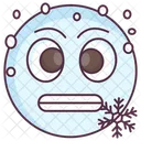 Emoji Frio Expressao Fria Emotag Icon