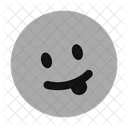 Emoji Funny Circle Icon