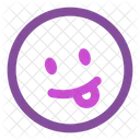 Emoji Funny Circle Icon