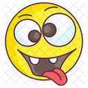 Emoji Idiota Expressao Idiota Emotag Ícone