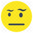 Emoji Inexpressivo Emoticon Emotag Icon