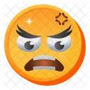 Emoji irritado  Ícone