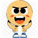 Emoji Visage Personnage Icône