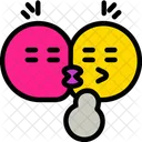 Emoji Kiss Smiley Face Icon