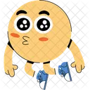 Emoji Kiss Movement Icon