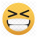 Emoji-lol-teeth-smile  Icon
