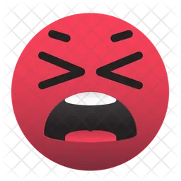 Emoji-mad-pain Emoji Icon