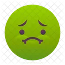 Malato Emoji Faccina Icon