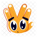 Mano emoji  Icono