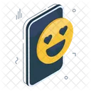 Emoji Movil Emoticon Etiqueta Emocional Icono