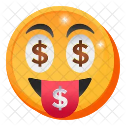 Emoji de olhos de dólar Emoji Icon