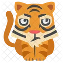 Tigre Animal Fauna Icono