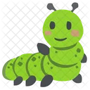 Caterpillar Insecto Bug Icono