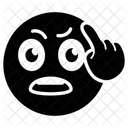Pensando Emoji Expressao De Pensamento Emotag Icon