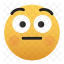 Emoji-preocupado-sonrojado  Icono