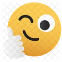 Emoji-pulgar-arriba-sonrisa  Icono