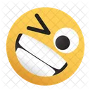 Emoji-roll-wink-feliz  Ícone