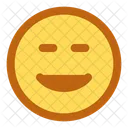 Emoji Satisfait Emoji Smiley Smiley Icône