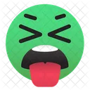 Emoji-sick-toungue-out  Icon