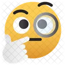 Emoji-smart-thinking  Icon