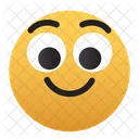 Emoji-smile-confident-happy Icon