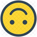 Emoji sonriente invertido  Icono