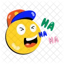 Emoji Laughing Haha Icon