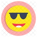 Emoji Cool Emoticone Emotag Icône