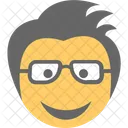Garcon Emoji Cool Icône