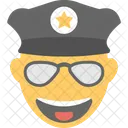 Cool Emoji Rire Icône