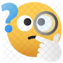 Emoji-thinker-questions Emoji Icon