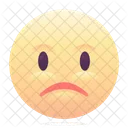 Triste Infelice Emoji Icon