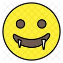 Emoji De Vampiro Emoticon Smiley Ícone