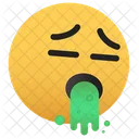 Emoji-vomit-barf-ill  Icon