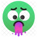 Emoji-vomit-sick-barf Icon