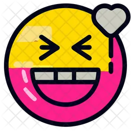 Emoji Wink Logo Icon