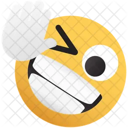 Emoji-wink-hello-smile-happy Emoji Icon