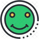 Emot Happy Face Icon