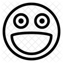 Emot Happy Smile Icon
