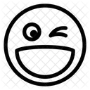 Emot Happy Smile Icon